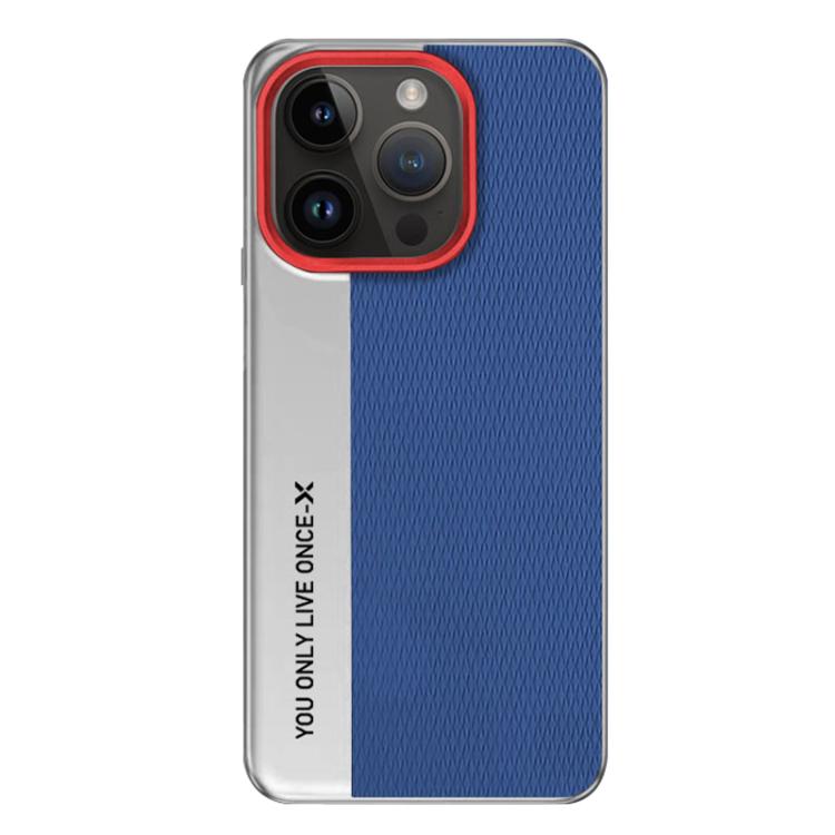 Camera Design Diamond Texture Leather PC Phone Case, For iPhone 14 Pro Max