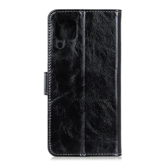 Galaxy A42 5G case open displaying photo frame and multiple card storage slots