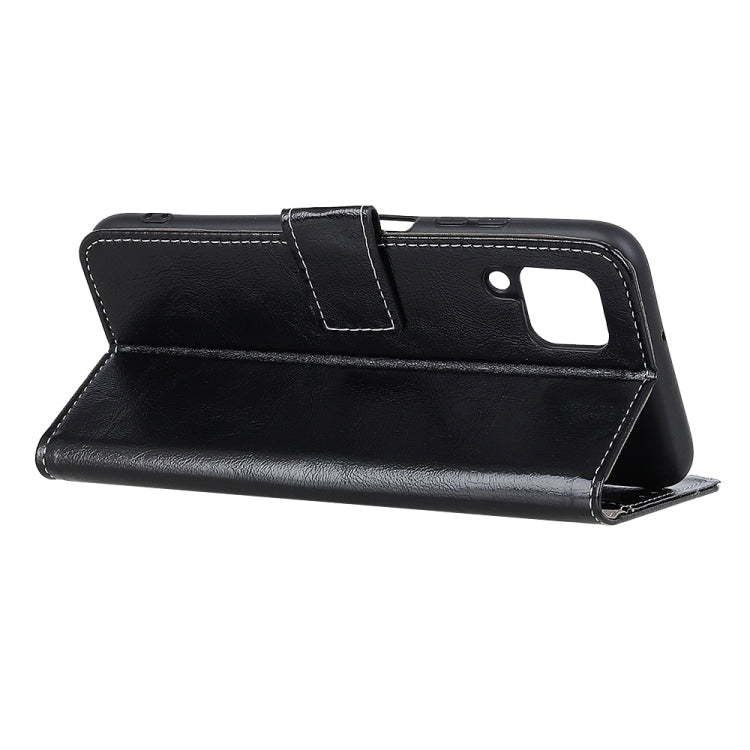 Retro Crazy Horse Texture Horizontal Flip Leather Case with Holder & Card Slots & Photo Frame & Wallet, For OPPO Realme X7 Pro, For Samsung Galaxy A42 5G