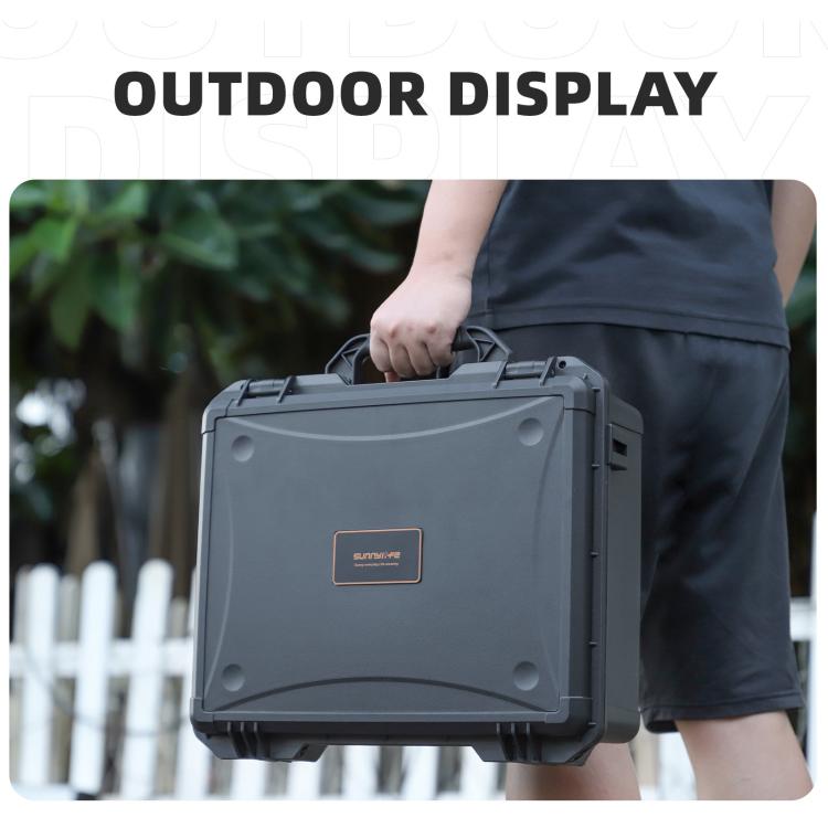 Sunnylife Safety Carrying Case Hard Travel Case Large Capacity Waterproof Shock-proof Box, For DJI Mavic 4 Pro