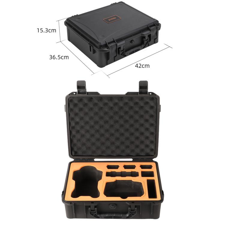 Sunnylife Safety Carrying Case Hard Travel Case Large Capacity Waterproof Shock-proof Box, For DJI Mavic 4 Pro