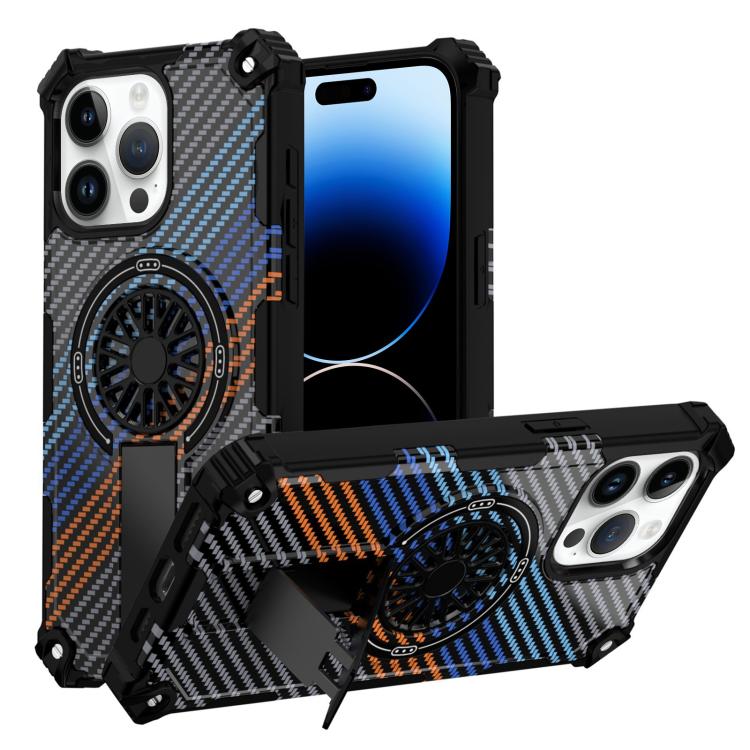 Camouflage Kickstand Rotating Shaft MagSafe Phone Case, For iPhone 14 / 13, For iPhone 14 Pro, For iPhone 14 Pro Max
