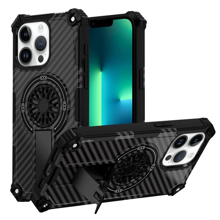 Camouflage Kickstand Rotating Shaft MagSafe Phone Case, For iPhone 13 Pro Max, For iPhone 13 Pro, For iPhone 12 / 12 Pro