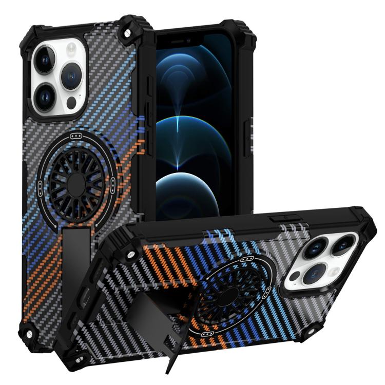 Camouflage Kickstand Rotating Shaft MagSafe Phone Case, For iPhone 13 Pro Max, For iPhone 13 Pro, For iPhone 12 / 12 Pro
