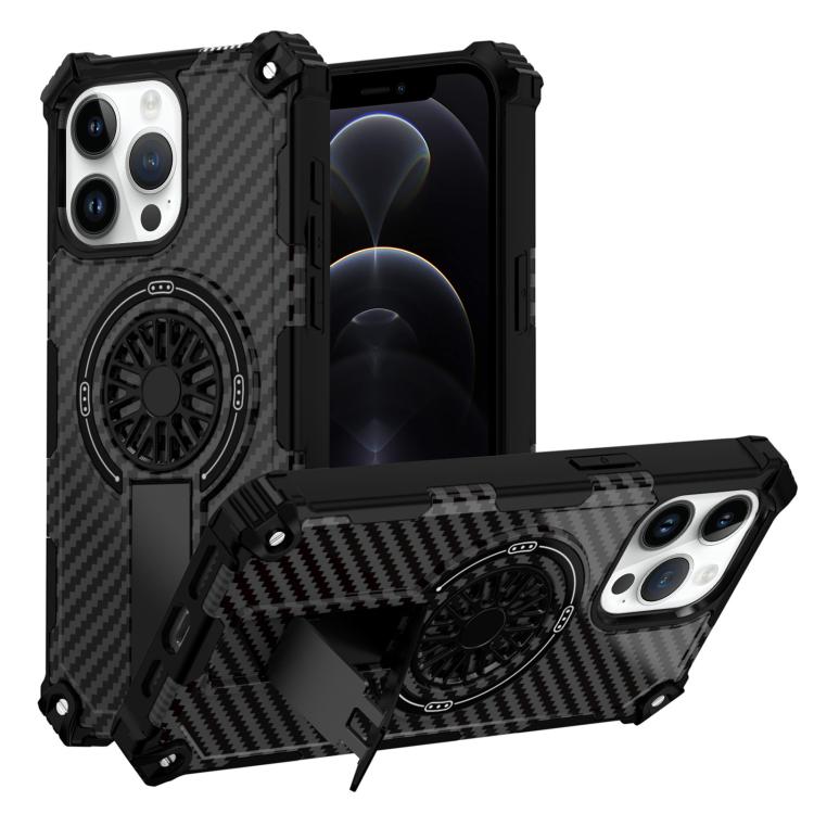 Camouflage Kickstand Rotating Shaft MagSafe Phone Case, For iPhone 13 Pro Max, For iPhone 13 Pro, For iPhone 12 / 12 Pro