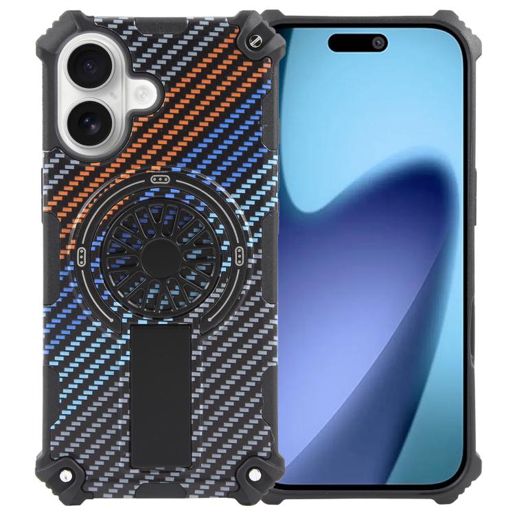 Camouflage Kickstand Rotating Shaft MagSafe Phone Case, For iPhone 16 Pro Max, For iPhone 16 Pro, For iPhone 16 Plus