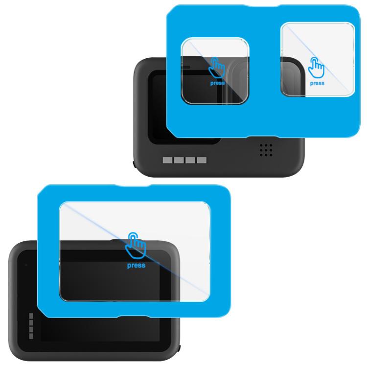 imak Tempered Glass Film with Camera Lens Film, Self-positioning Version, For GoPro HERO13 Black, For GoPro HERO12 Black