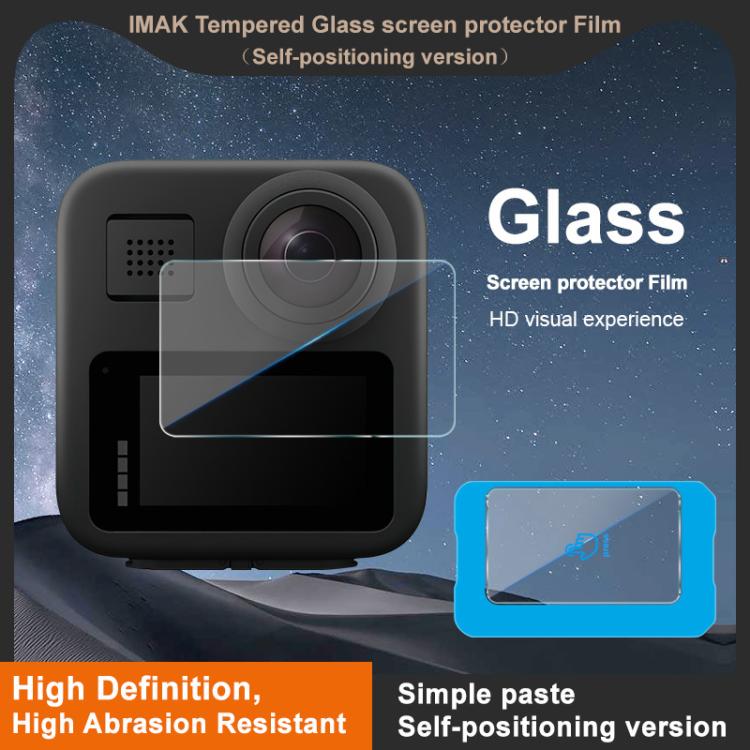 imak Tempered Glass Film, Self-positioning Version, For GoPro Max