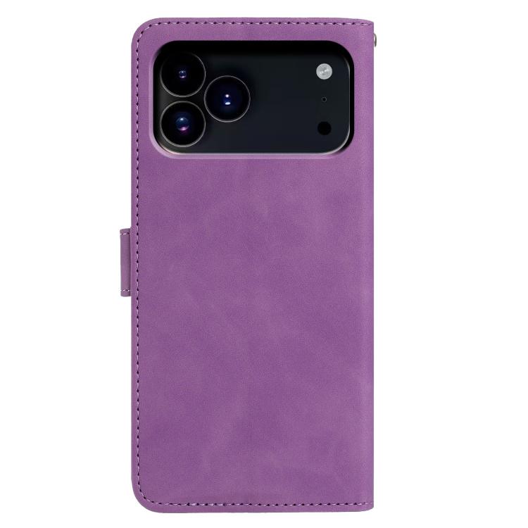 Moonlit Butterfly Dance Pattern Embossed Leather Phone Case, For iPhone 17 Pro Max, For iPhone 17 Pro, For iPhone 17