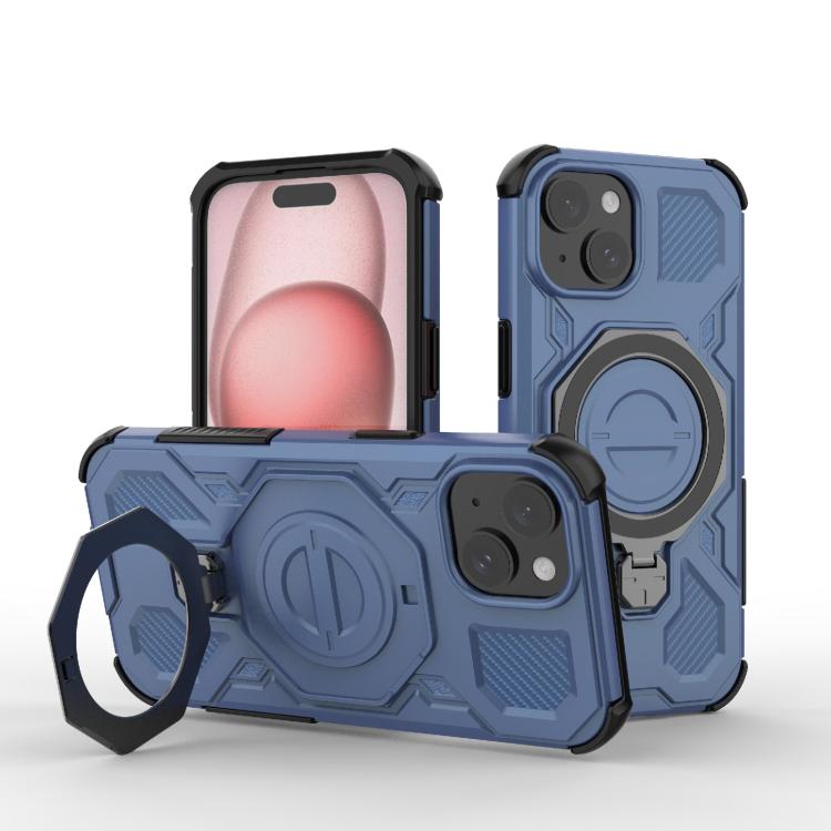 J-20 Solid Color MagSafe Magnetic TPU+PC Phone Case, For iPhone 15