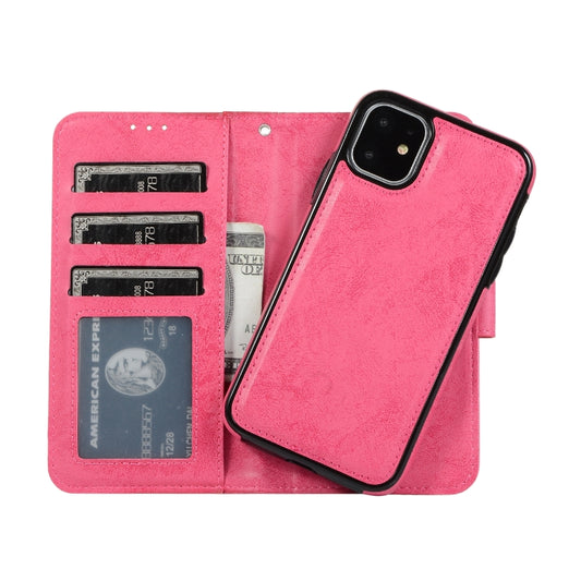 Magnetic closure mechanism on retro-style leather flip case for iPhone