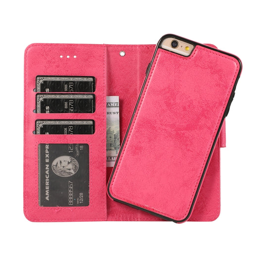 Vintage-style wallet case for iPhone 8 Plus with multiple card storage slots