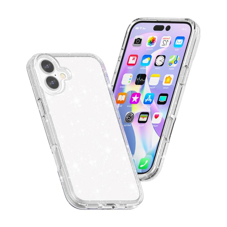 Shockproof Terminator Glitter Powder Phone Case, For iPhone 17 Air