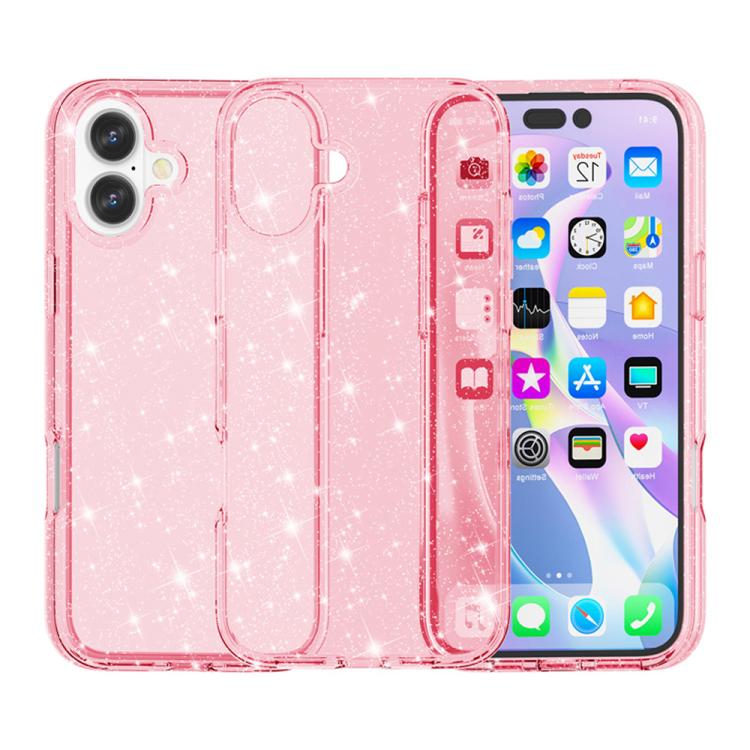 Shockproof Terminator Glitter Powder Phone Case, For iPhone 17 Pro Max, For iPhone 17 Pro, For iPhone 17