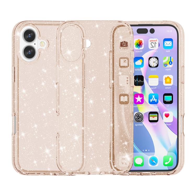 Shockproof Terminator Glitter Powder Phone Case, For iPhone 17 Pro Max, For iPhone 17 Pro, For iPhone 17