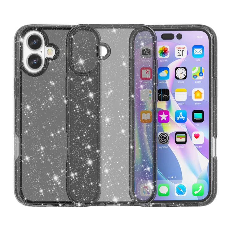 Shockproof Terminator Glitter Powder Phone Case, For iPhone 17 Pro Max, For iPhone 17 Pro, For iPhone 17