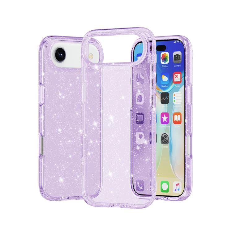 Shockproof Terminator Glitter Powder Phone Case, For iPhone 17 Air