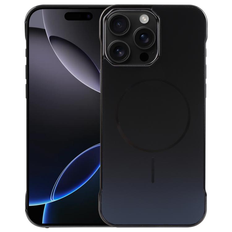 Electroplating Frameless Frosted Anti-Glare PC MagSafe Phone Case, For iPhone 17 Pro Max, For iPhone 17 Pro, For iPhone 17, For iPhone 17 Air, For iPhone 16e, For iPhone 16 Pro Max