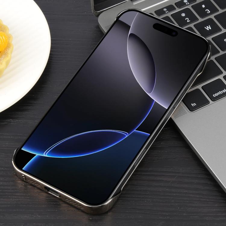 Electroplating Frameless Frosted Anti-Glare PC MagSafe Phone Case, For iPhone 16 Pro, For iPhone 16 Plus, For iPhone 16, For iPhone 15 Pro Max, For iPhone 15 Pro, For iPhone 15 Plus / 14 Plus