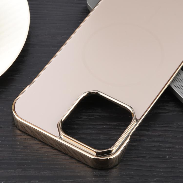 Electroplating Frameless Frosted Anti-Glare PC MagSafe Phone Case, For iPhone 16 Pro, For iPhone 16 Plus, For iPhone 16, For iPhone 15 Pro Max, For iPhone 15 Pro, For iPhone 15 Plus / 14 Plus