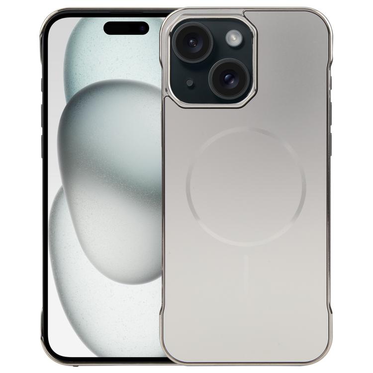 Electroplating Frameless Frosted Anti-Glare PC MagSafe Phone Case, For iPhone 15, For iPhone 14 / 13, For iPhone 14 Pro, For iPhone 14 Pro Max, For iPhone 13 Pro Max / 12 Pro Max, For iPhone 13 Pro