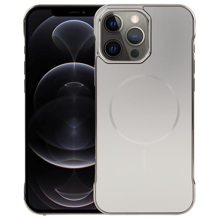 Electroplating Frameless Frosted Anti-Glare PC MagSafe Phone Case, For iPhone 15, For iPhone 14 / 13, For iPhone 14 Pro, For iPhone 14 Pro Max, For iPhone 13 Pro Max / 12 Pro Max, For iPhone 13 Pro