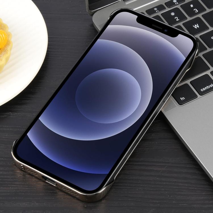 Electroplating Frameless Frosted Anti-Glare PC MagSafe Phone Case, For iPhone 12 / 12 Pro