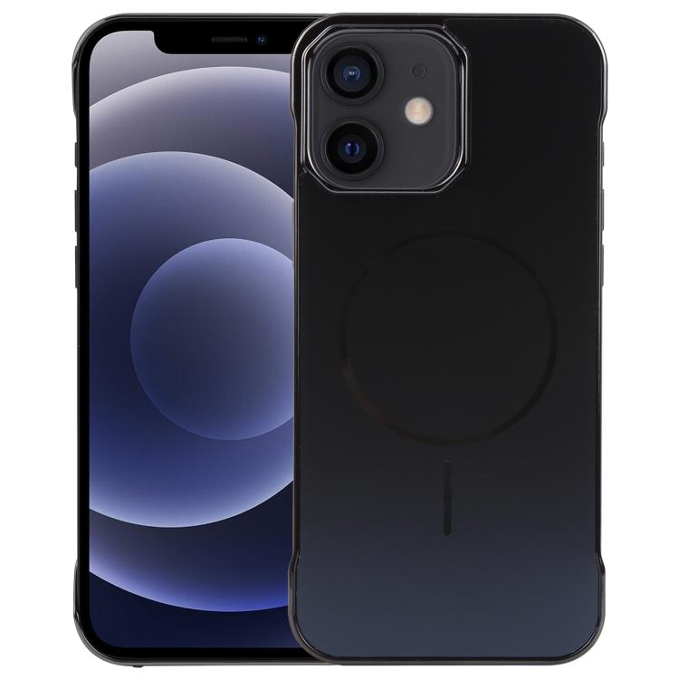 Electroplating Frameless Frosted Anti-Glare PC MagSafe Phone Case, For iPhone 12 / 12 Pro