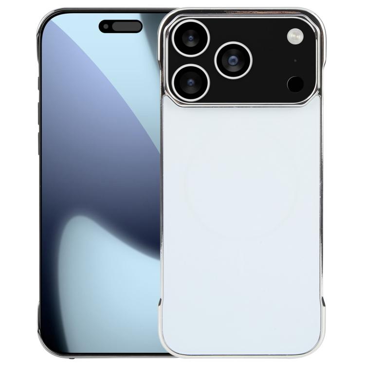 Electroplating Frameless Frosted Anti-Glare PC MagSafe Phone Case, For iPhone 17 Pro Max, For iPhone 17 Pro, For iPhone 17, For iPhone 17 Air, For iPhone 16e, For iPhone 16 Pro Max