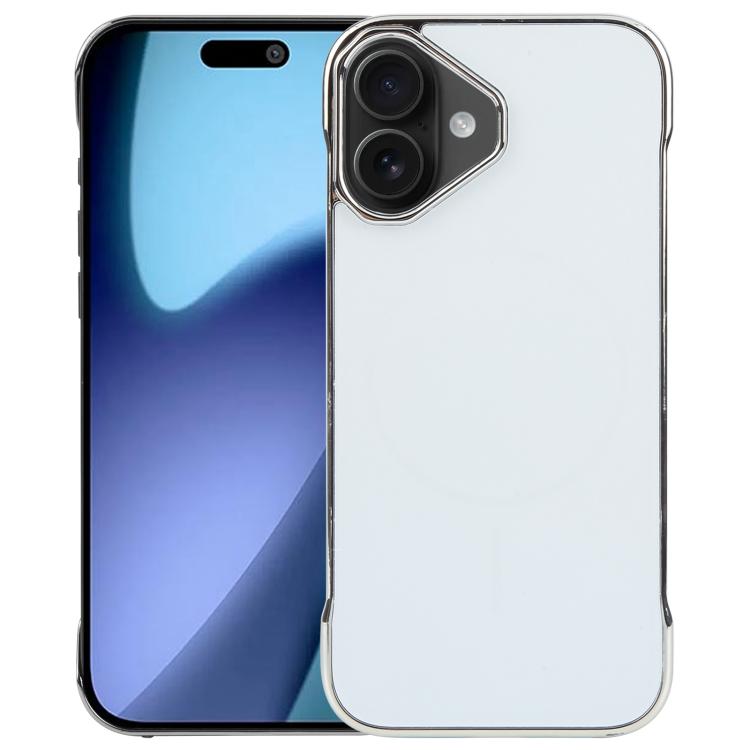 Electroplating Frameless Frosted Anti-Glare PC MagSafe Phone Case, For iPhone 17 Pro Max, For iPhone 17 Pro, For iPhone 17, For iPhone 17 Air, For iPhone 16e, For iPhone 16 Pro Max
