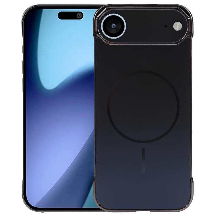 Electroplating Frameless Frosted Anti-Glare PC MagSafe Phone Case, For iPhone 17 Pro Max, For iPhone 17 Pro, For iPhone 17, For iPhone 17 Air, For iPhone 16e, For iPhone 16 Pro Max