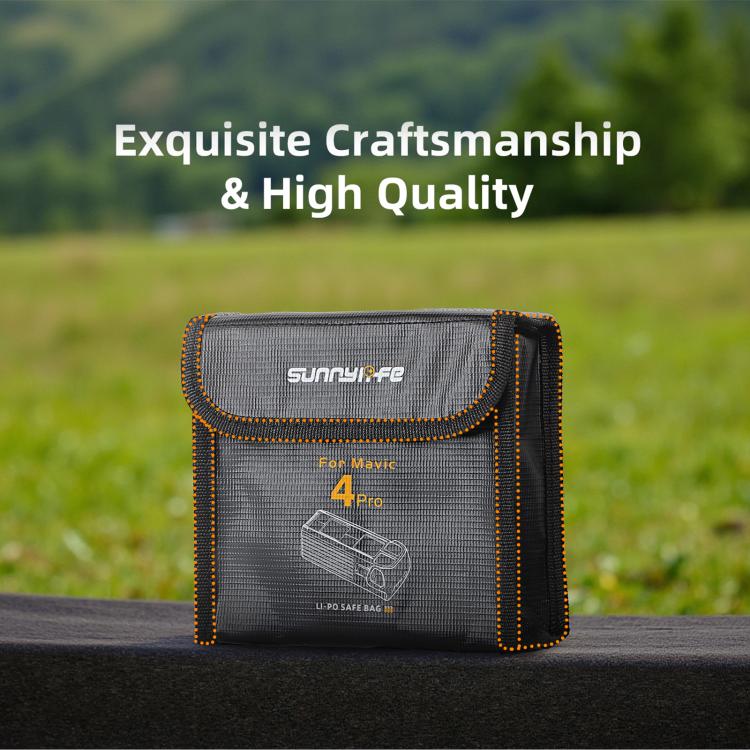Sunnylife Battery Explosion-proof Safe Bag Protective Li-Po Safe Bag, For DJI Mavic 4 Pro