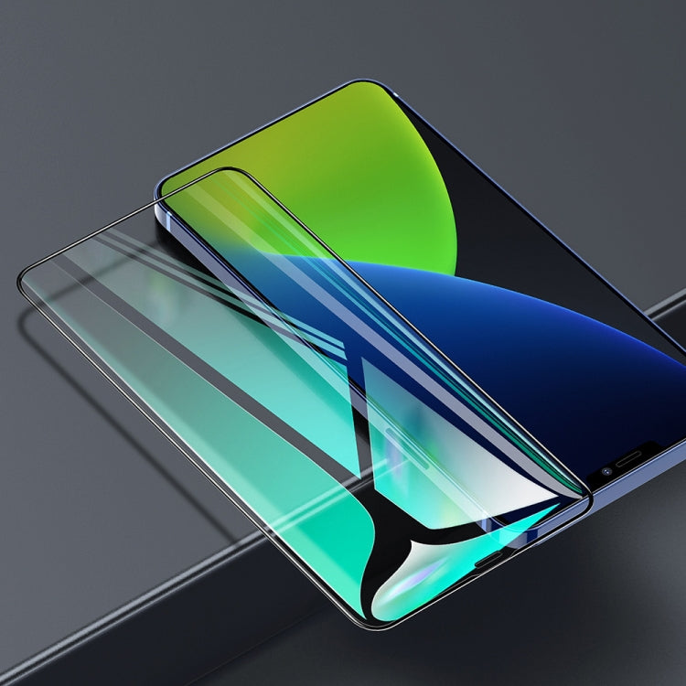 ROCK 2.5D Green Light Eye Protection Anti-blue Light Full Screen Tempered Glass Film