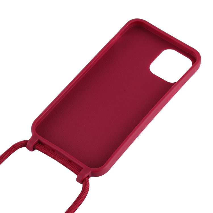 Candy Colors TPU Protective Case with Lanyard, For iPhone 12 mini, For iPhone 12 / 12 Pro, For iPhone 12 Pro Max