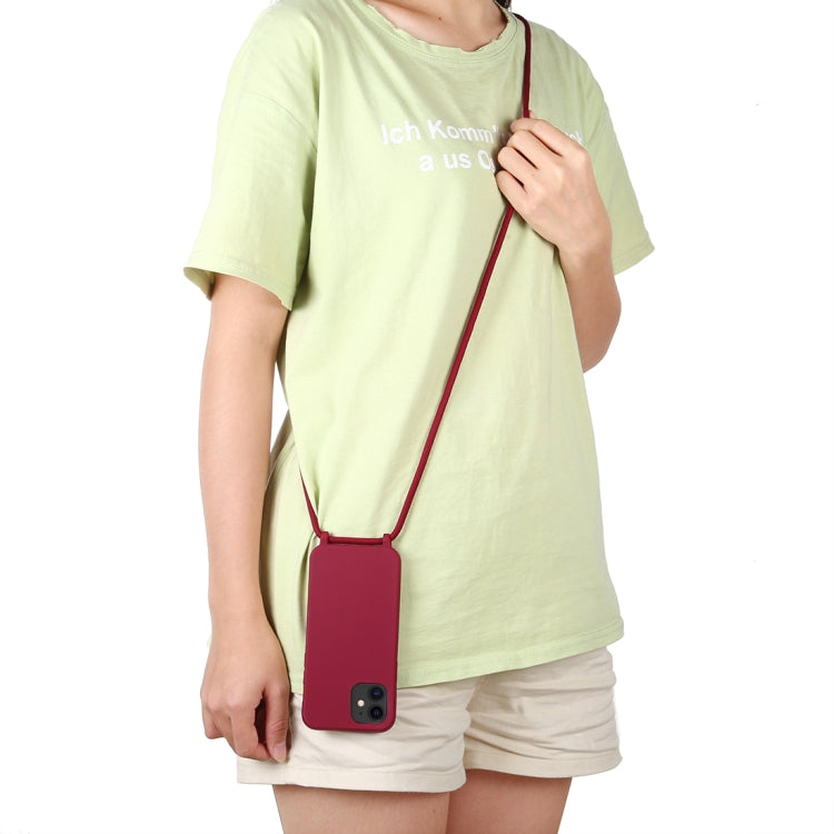 Candy Colors TPU Protective Case with Lanyard, For iPhone 12 mini, For iPhone 12 / 12 Pro, For iPhone 12 Pro Max