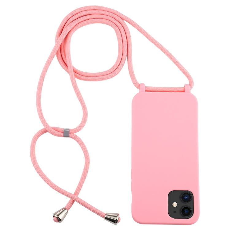 Candy Colors TPU Protective Case with Lanyard, For iPhone 12 mini, For iPhone 12 / 12 Pro, For iPhone 12 Pro Max