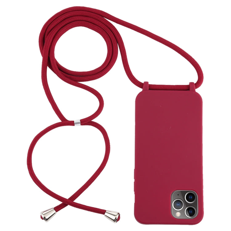Candy Colors TPU Protective Case with Lanyard, For iPhone 12 mini, For iPhone 12 / 12 Pro, For iPhone 12 Pro Max