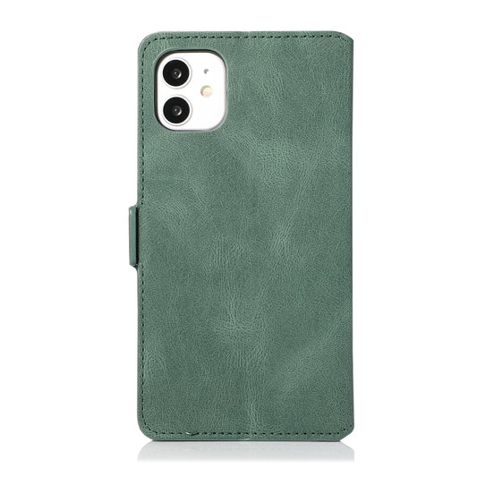 Magnetic clasp closure detail on premium leather iPhone case