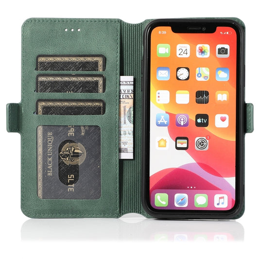 Card slot compartments and photo frame feature inside flip case