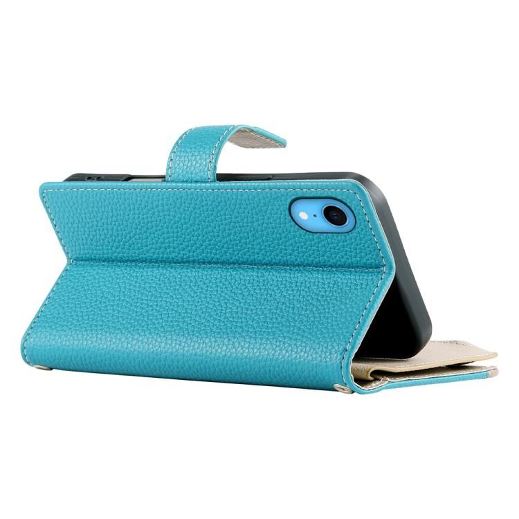 Stitching Multi-card Zipper Wallet Leather Phone Case with Short Strap, For iPhone XR, For iPhone XS Max, For iPhone 8 Plus / 7 Plus