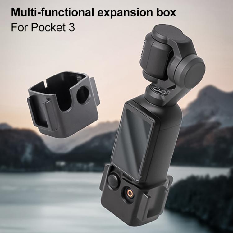 For DJI Osmo Pocket 3 Adapter Expansion Bracket, Frame with Screw, Frame with Backpack Clip, Frame with Head Strap, Frame with Chest Strap, Frame with Crab Clamp, Frame with Neck Bracket