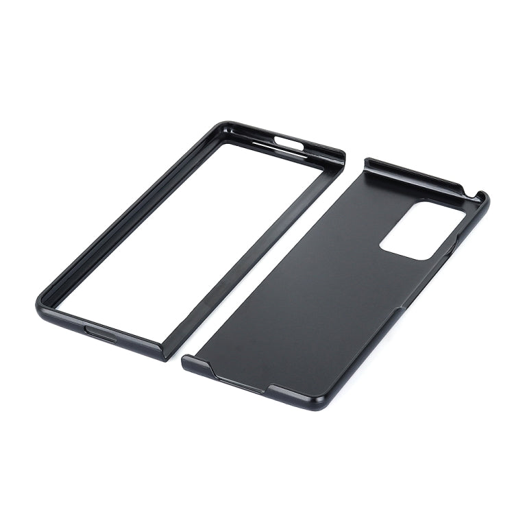 Cross Texture PU Shockproof Protective Case, For Samsung Galaxy Z Fold2 5G