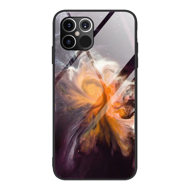 Marble Pattern Glass Protective Case, For iPhone 12 mini, For iPhone 12 Pro Max, For iPhone 11 Pro