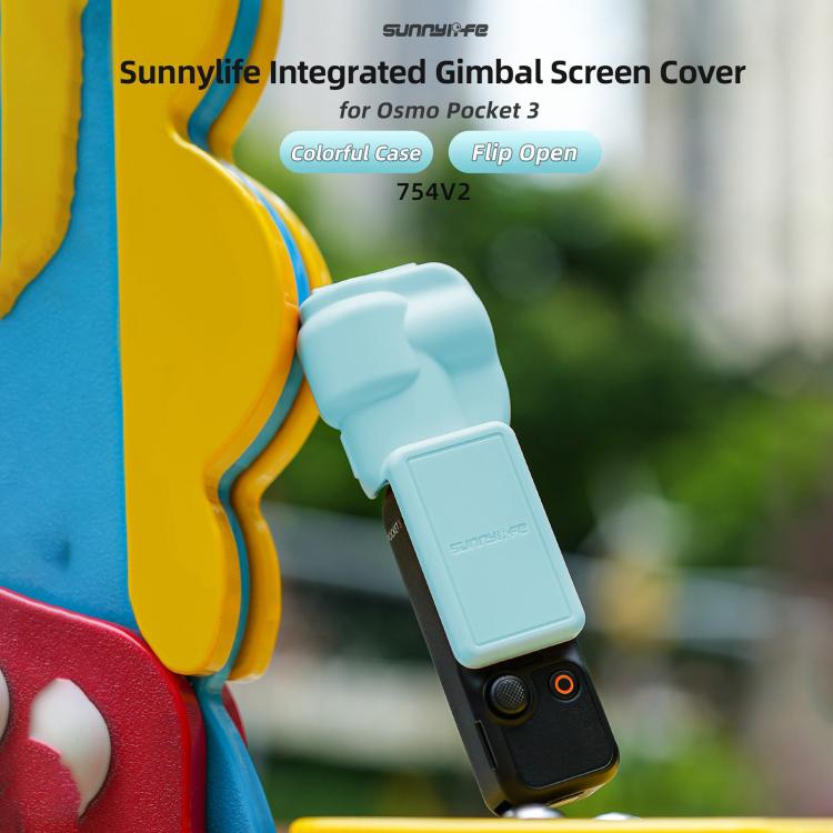 Sunnylife Colorful Gimbal Cover Camera Protector Screen Protective Case, For DJI OSMO Pocket 3