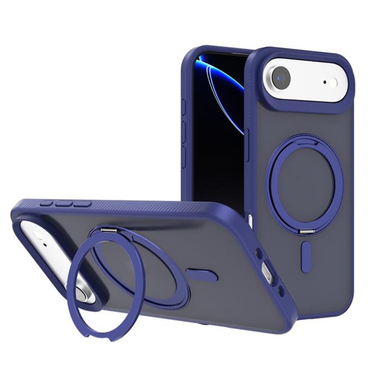Kalebol Rotating Holder MagSafe PC Hybrid TPU Phone Case, For iPhone 17 Pro Max, For iPhone 17 Pro, For iPhone 17, For iPhone 17 Air