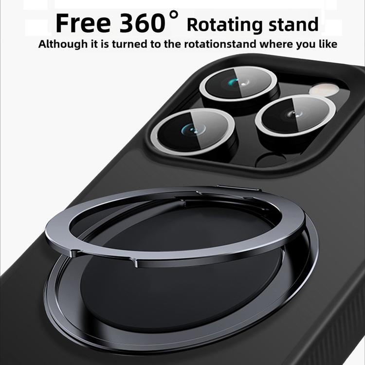 Kalebol Rotating Holder MagSafe PC Hybrid TPU Phone Case, For iPhone 16 Pro Max, For iPhone 16 Pro, For iPhone 16 Plus, For iPhone 16