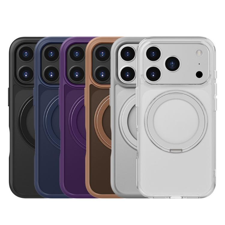 Kalebol Frosted MagSafe Holder Acrylic Hybrid TPU Phone Case, For iPhone 17 Pro Max, For iPhone 17 Pro, For iPhone 17, For iPhone 17 Air