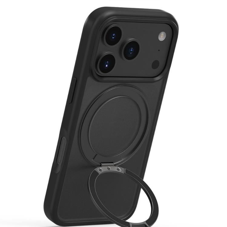 Kalebol Frosted MagSafe Holder Acrylic Hybrid TPU Phone Case, For iPhone 17 Pro Max, For iPhone 17 Pro, For iPhone 17, For iPhone 17 Air