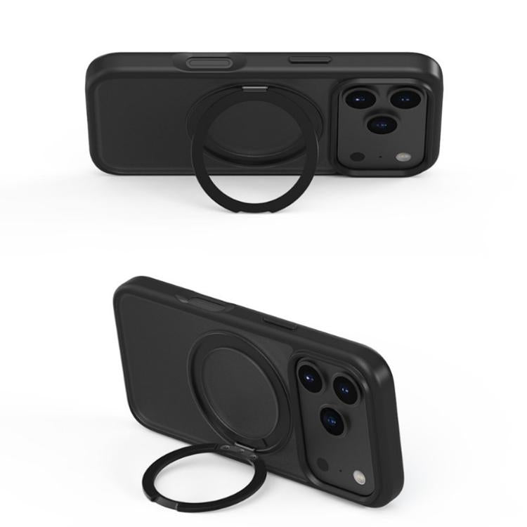 Kalebol Frosted MagSafe Holder Acrylic Hybrid TPU Phone Case, For iPhone 17 Pro Max, For iPhone 17 Pro, For iPhone 17, For iPhone 17 Air