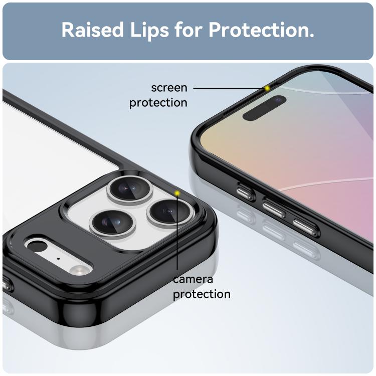 Colorful Series Acrylic TPU Phone Case For iPhone 17 Pro 17 Air